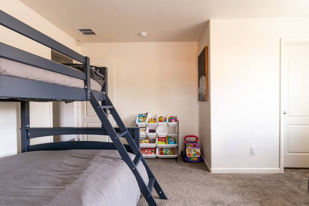 Bunk room wide view