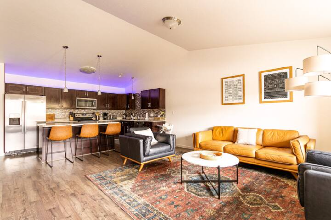 Open floorplan view